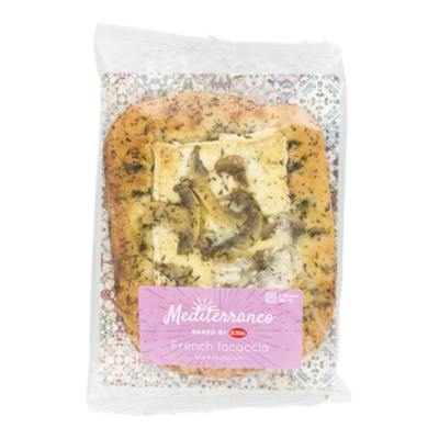 Mediterraneo Franse focaccia brie
