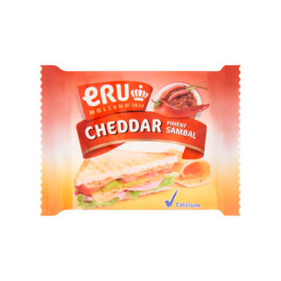 ERU Cheddar Piment Sambal 8 Plakken