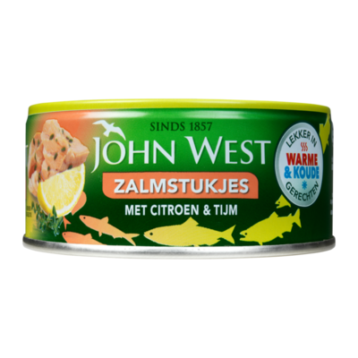 John West MSC Zalmstukjes met Citroen en Tijm