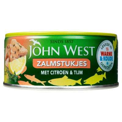 John West MSC Zalmstukjes met Citroen en Tijm 110 g