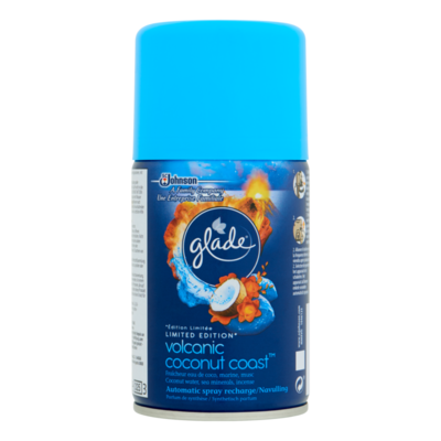 Glade Volcanic Coconut Coast Automatic Spray Navulling Limited Edition