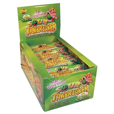 Zed Candy Kauwgom Jawbreaker Sour 5-Pack