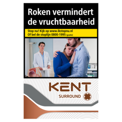 Kent Sigaretten surround silver