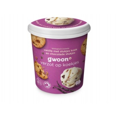 Huismerk Roomijs cookie dough