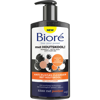 Bioré Anti-puistjes cleanser houtskool