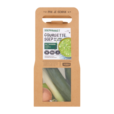 Huismerk Soeppakket Courgettesoep met Prei en Appel