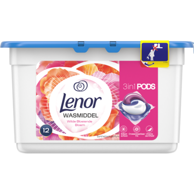 Lenor 3in1 pods wilde bloeiende bloem capsules