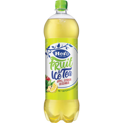 Hero Fruit & Ice tea appel citroen gember