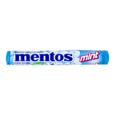 Mentos Mint single rol (kassa)