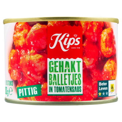 Kips Gehaktballetjes in Pittige Tomatensaus