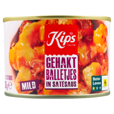 Kips Gehaktballetjes in Satésaus