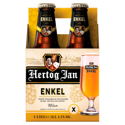 Hertog Jan Enkel Flessen 4 x 30 cl