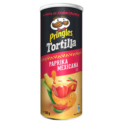 Pringles Tortilla hot paprika