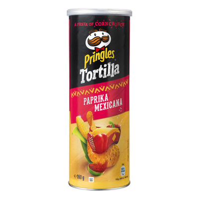 Pringles Tortilla hot paprika