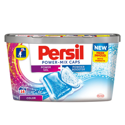 Persil Wasmiddel power-mix caps color