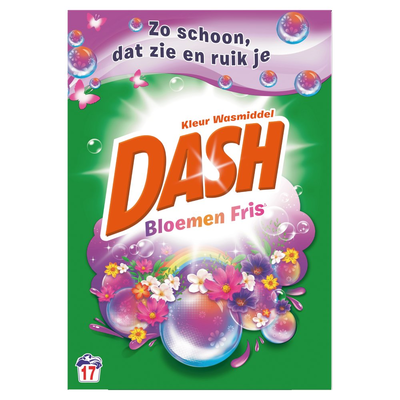 Dash Kleur Waspoeder 1,105 kg 17x Voor Prachtige Kleuren