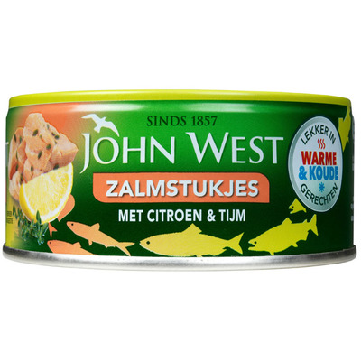 John West Zalmstukken citroen & tijm