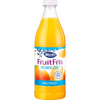 Hero Fruitfris minder zoet multifruit