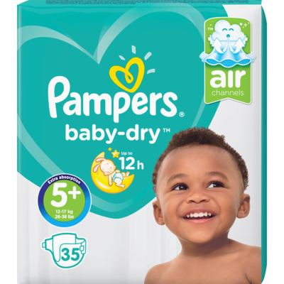 Pampers Baby dry junior plus valuepack