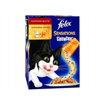 Felix Sensations crunchy vlees