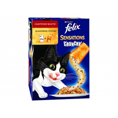 Felix Sensations crunchy vlees