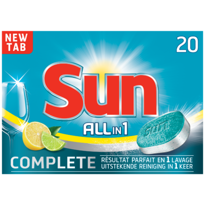 Sun All-in-1 tabs lemon