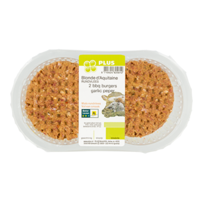 Huismerk Burger garlic pepper 2 stuks