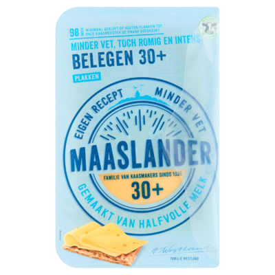 Maaslander Belegen 30+ Plakken 175 g
