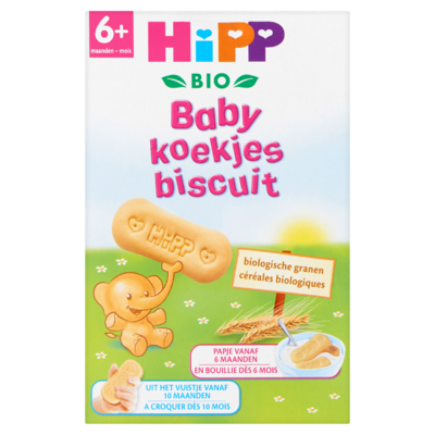 HiPP Bio Babykoekjes Biscuit 6+ Maanden 150 g