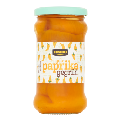 Huismerk Gele Paprika Gegrild