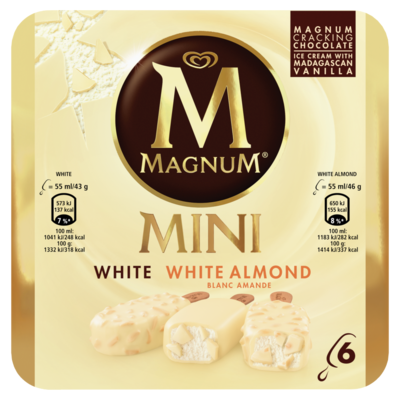 Magnum Mini Almond 6 Stuks