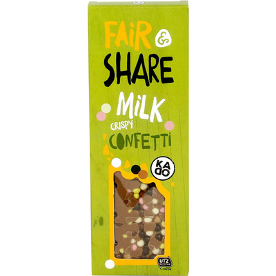 KADOO Fair & share milk crispy confetti
