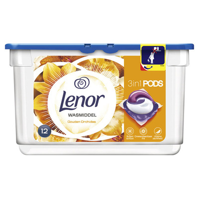 Lenor 3in1 pods gouden orchidee wascapsules
