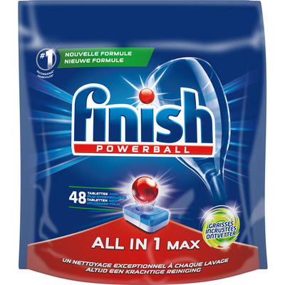 Finish Vaatwastabletten all-in-1 ontvetter