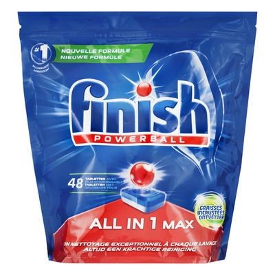 Finish Vaatwastabletten all-in-1 ontvetter