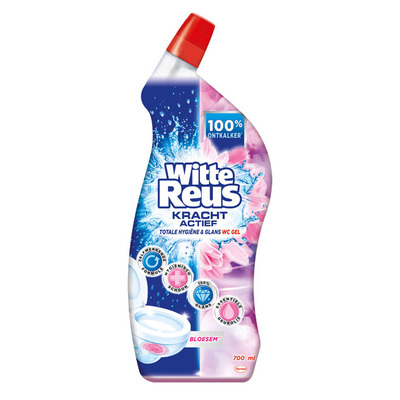 Witte Reus Kracht actief wc gel bloesem