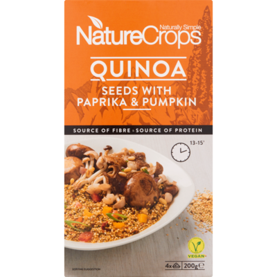 NatureCrops Naturecrops quinoa paprika pumpkin