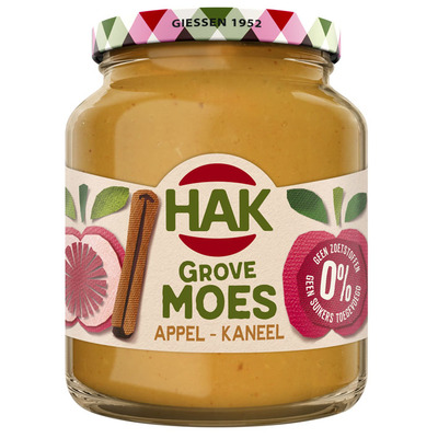 Hak Grove moes appel kaneel 0%