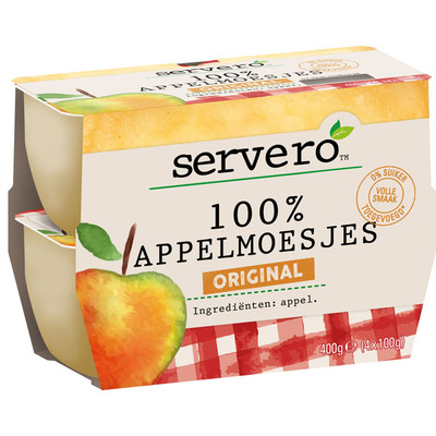 Servero 100% appelmoesjes original
