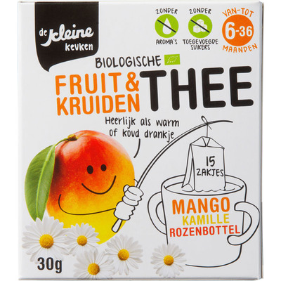 De Kleine Keuken Thee mango bio 6 mnd
