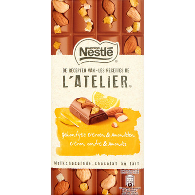 L'Atelier Milk lemon almond
