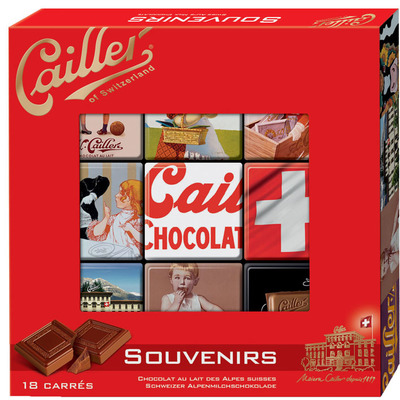 Cailler Chocolade souvenirs