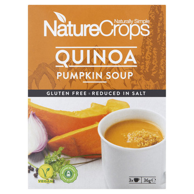 Naturecrops Pompoensoep met quinoa