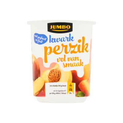 Huismerk Kwark Perzik