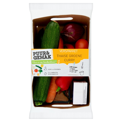 Maaltijdpakket Thaise Groene Curry