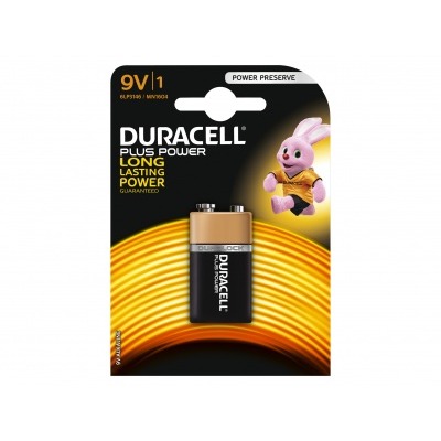 Duracell Plus power 9 volt