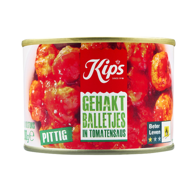 Kips Gehaktballetjes In Pittige Tomatensaus