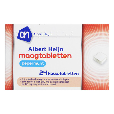 Huismerk Maagtabletten pepermunt