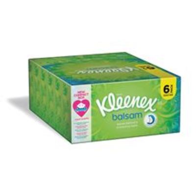 Kleenex Balsam tissues 6-pack