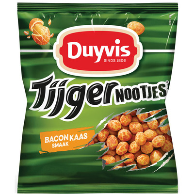Duyvis Tijgernootjes bacon kaas